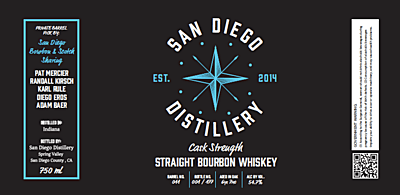 [750mll] San Diego Scotch and Bourbon Sharing * Barrel #11
